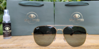 Ray-Ban RB 3683 001/31 &ndash; Goud met G-15 Groene Lens